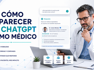 Cómo aparecer en ChatGPT como médico y aumentar visibilidad en inteligencia artificial