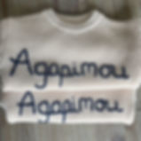 Thumbnail: Agapi Mou Baby Romper, Greek Baby onesie