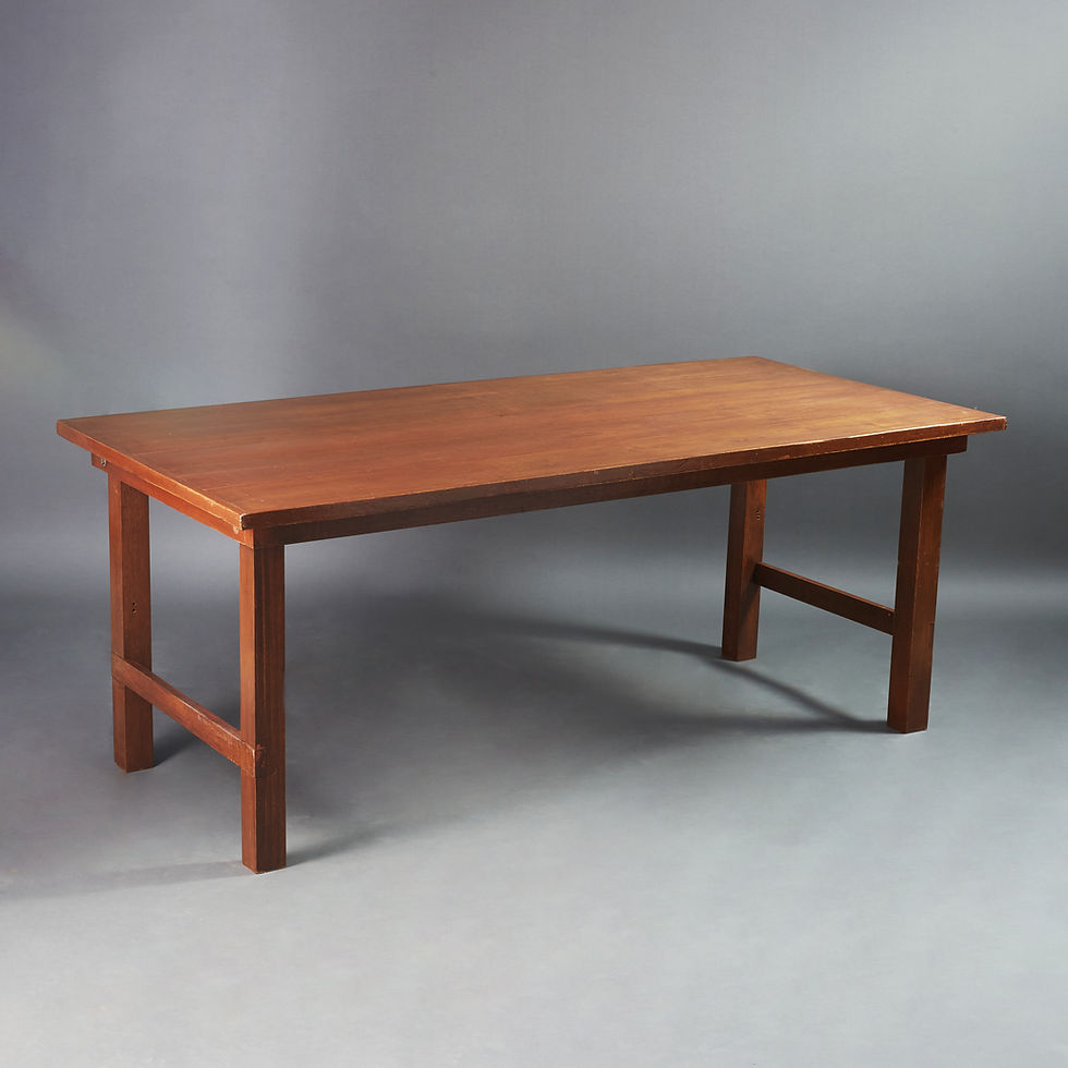 Thumbnail: Long Wooden Dining Table