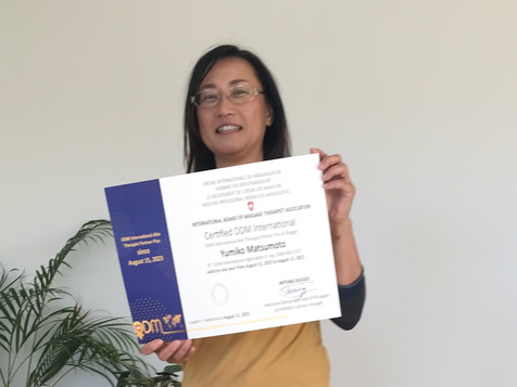 Annual registrations and renewals ODM International 2023: Yumiko Matsumoto Crudo 🇯🇵