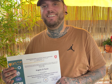 Angelo Di Paola 🇨🇭teacher with international accreditation ODM International Accreditation Board Certified ISO 9001:2015 international credit level IQF 2, 5, 6 International Qualifications Framework