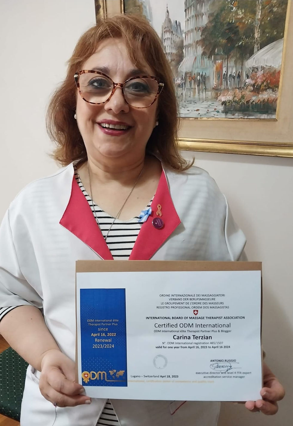 Carina Terzian 🇦🇷 ODM International registration date: Saturday, April 16, 2022