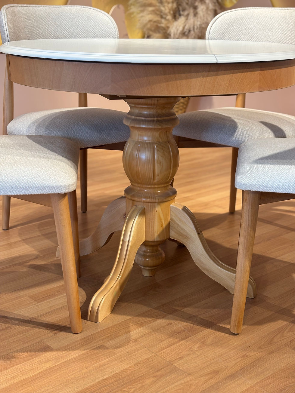 Küçük resim: Bella Wood Polo BN Masa Takımı