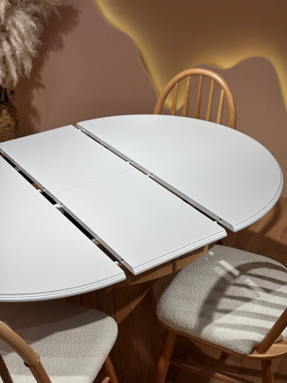 Küçük resim: Carla Wood Ada BN Masa Takımı