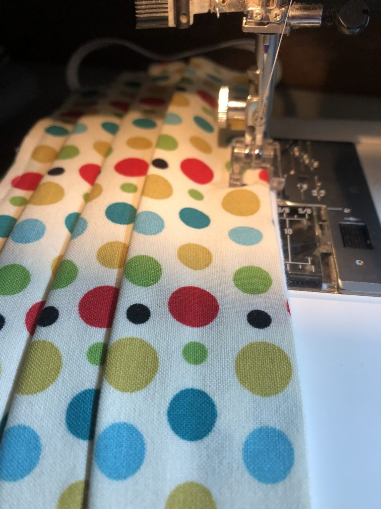 mask being made