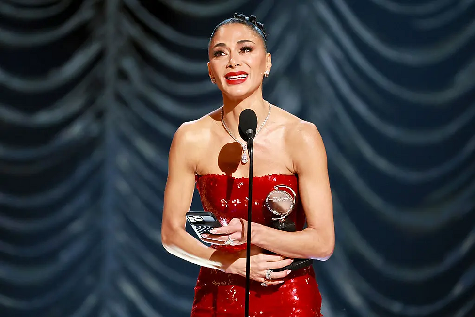 Nicole Scherzinger accepts the Best Performance by an Actress in a Leading Role in a Musical award for Sunset Blvd. onstage during The 78th Annual Tony Awards at Radio City Music Hall on June 08, 2025 in New York City.Theo Wargo—Getty Images for Tony Awards Productions