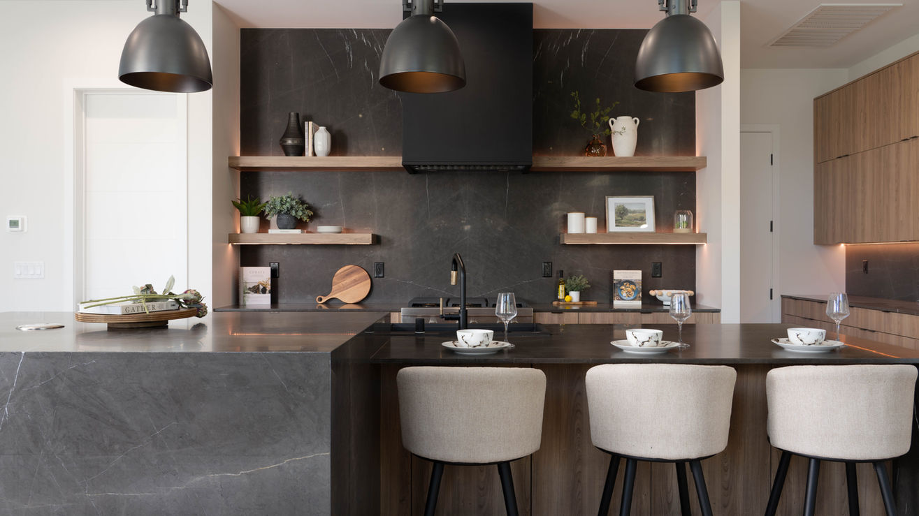 Refined Industrial Modern Kitchen Design.