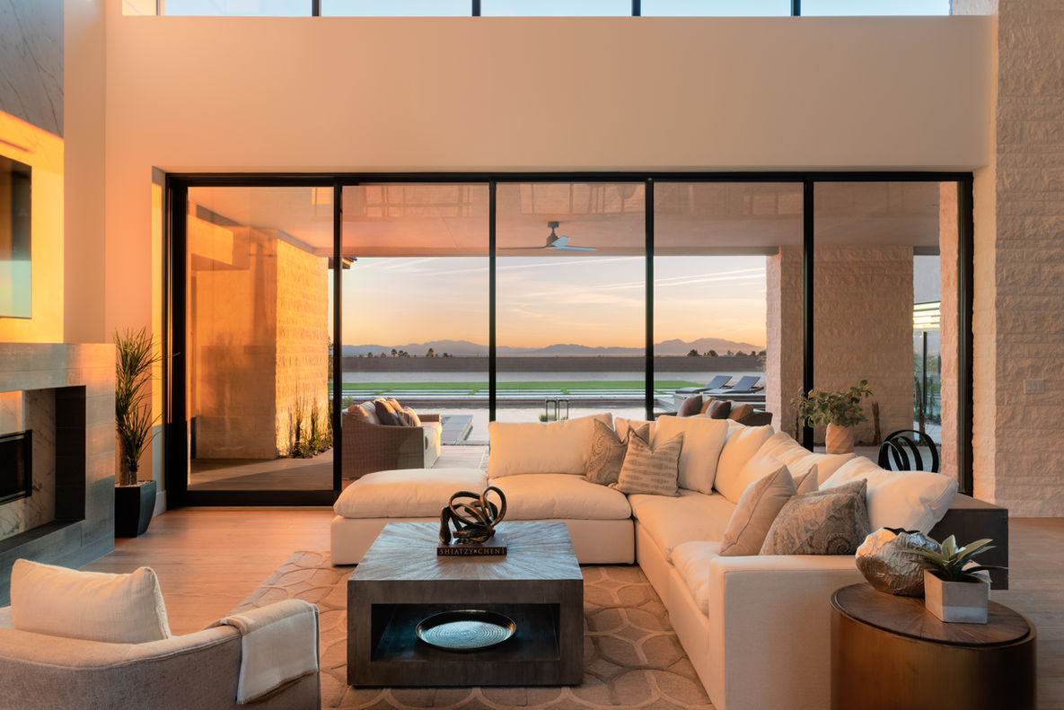 The Estates at Lone Mountain in Las Vegas, Nevada. A luxury custom home community in Las Vegas selling large custom homes and luxury lots.