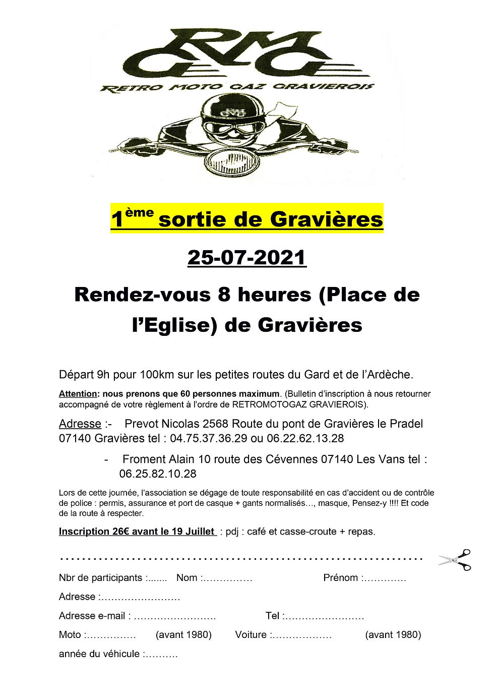 1ERE SORTIE GRAVIERES 25 JUILLET 2021