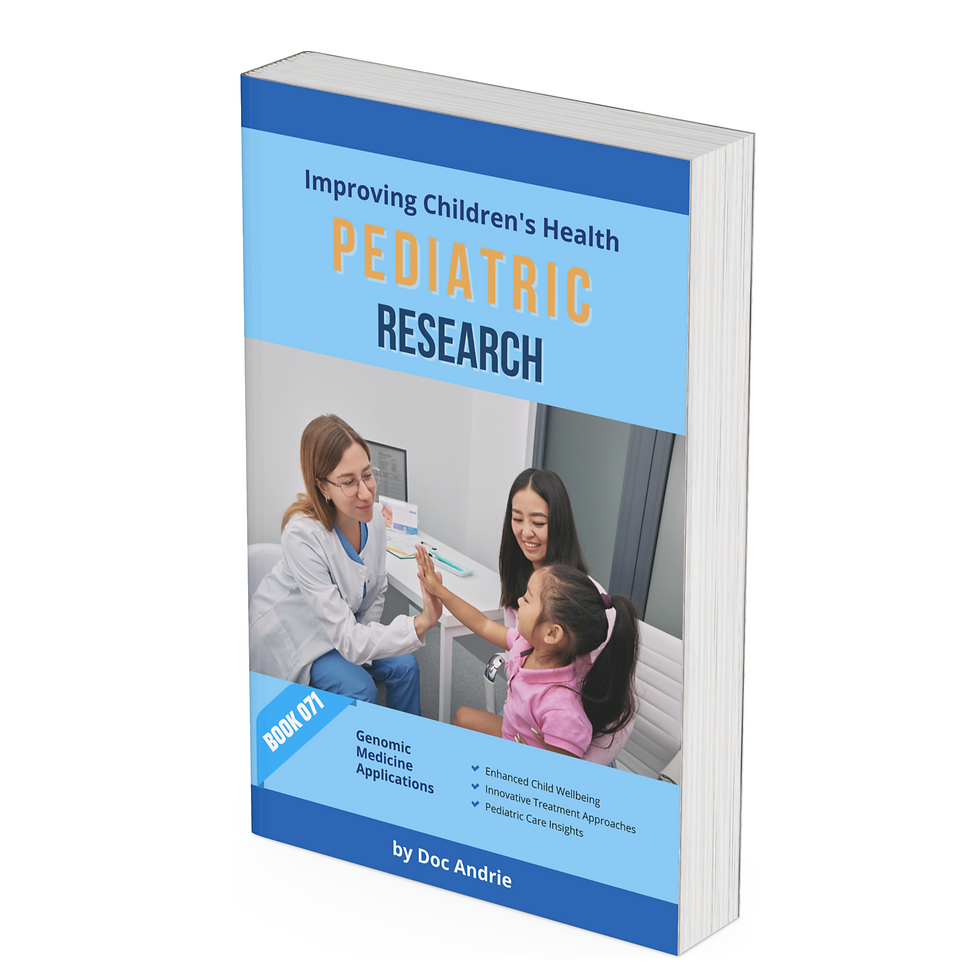 Pediatric Research: Improving Children's Health