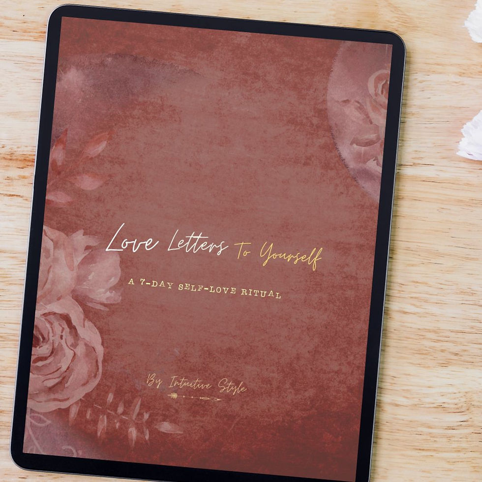 Love Letters to Yourself | A Seven Day Self-Love Ritual