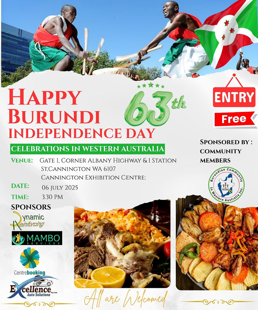 63th Independence Anniversary of Burundi (1962-2025)