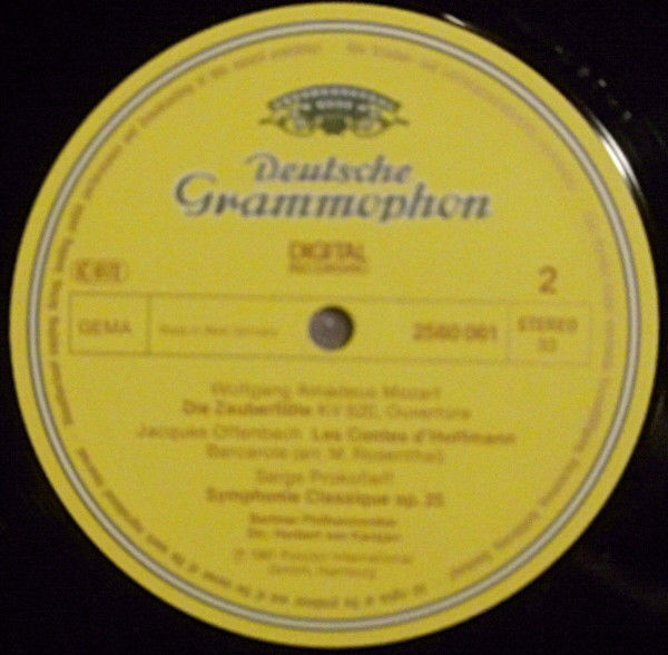 Thumbnail: Herbert von Karajan, Berliner Philharmoniker - Karajan • Digital (LP, Comp, Di