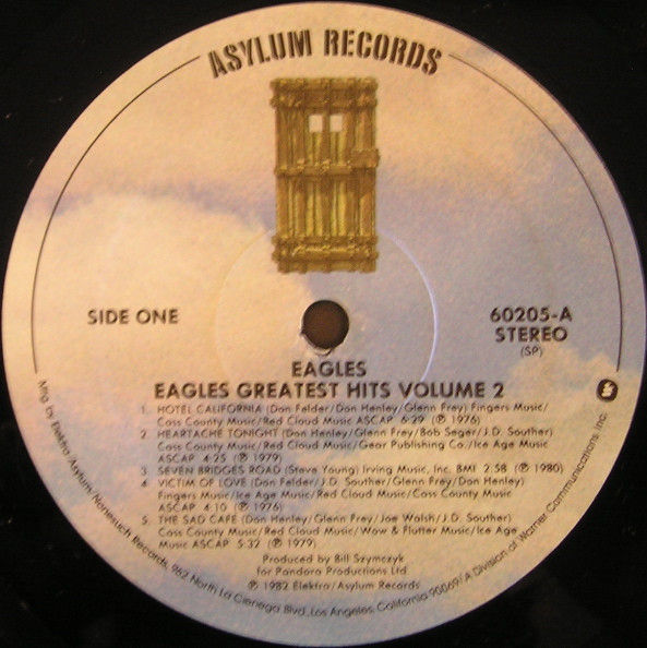 Thumbnail: Eagles - Eagles Greatest Hits Volume 2 (LP, Comp, Spe) Mint (M), Very Good Plus 