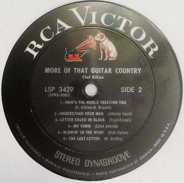 Thumbnail: Chet Atkins - More Of That Guitar Country (LP, Album, Ind) Very Good Plus (VG+),
