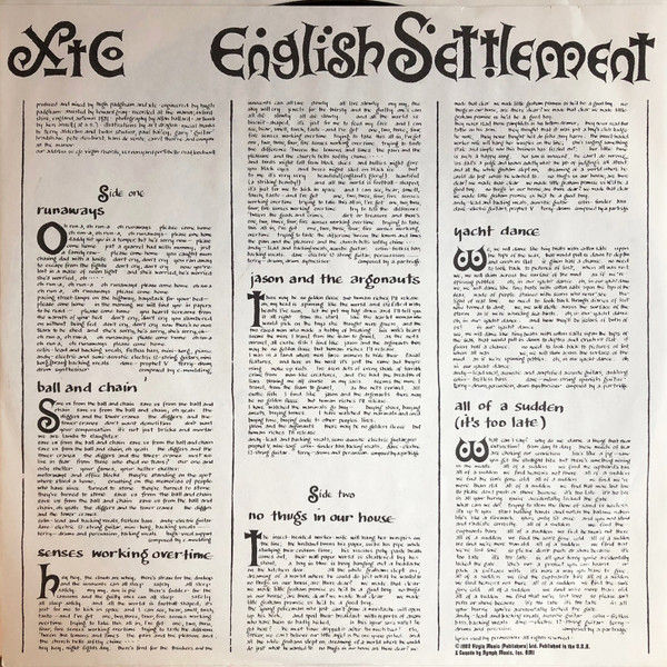 Thumbnail: XTC - English Settlement (2xLP, Album, RE, Spe) Very Good Plus (VG+), Very Good 
