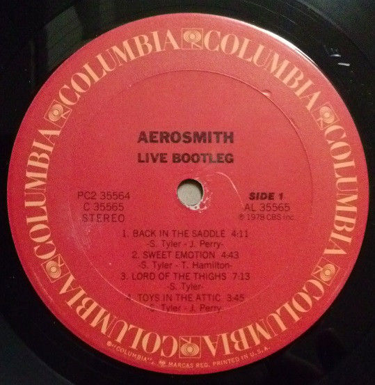 Thumbnail: Aerosmith - Live! Bootleg (2xLP, Album, Ter) Very Good Plus (VG+), Very Good Plu