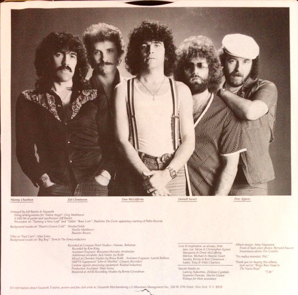 Thumbnail: Nazareth  - Malice In Wonderland (LP, Album, Ter) Very Good Plus (VG+), Very Goo
