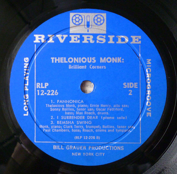 Thumbnail: Thelonious Monk - Brilliant Corners (LP, Album, Mono, RP) Near Mint (NM or M-), 