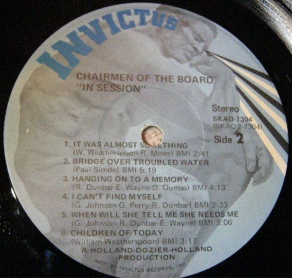 Thumbnail: Chairmen Of The Board - In Session (LP, Album, Win) Very Good (VG), Very Good (V