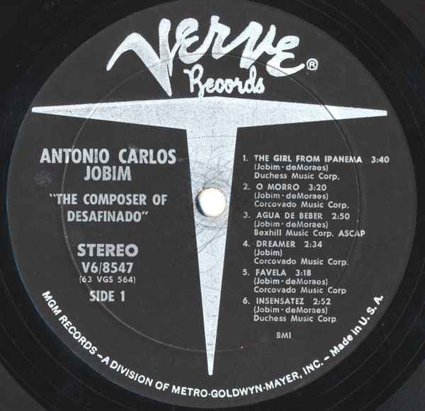 Thumbnail: Antonio Carlos Jobim - The Composer Of Desafinado, Plays (LP, Album) Very Good P