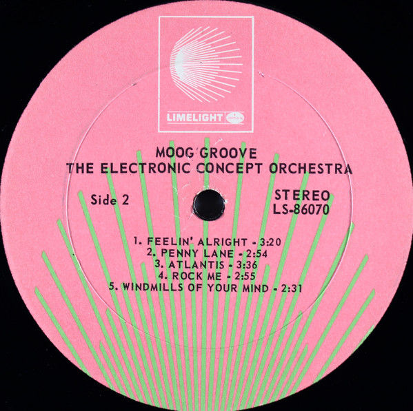 Thumbnail: Electronic Concept Orchestra - Moog Groove (LP, Album) Fair (F), Very Good Plus 