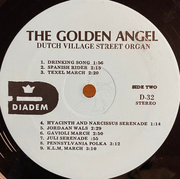 Thumbnail: The Golden Angel - The Golden Angel Dutch Village Street Organ (LP) Very Good Pl