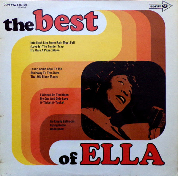 Ella Fitzgerald - The Best Of (LP, Comp) Very Good Plus (VG+), Very Good Plus (V