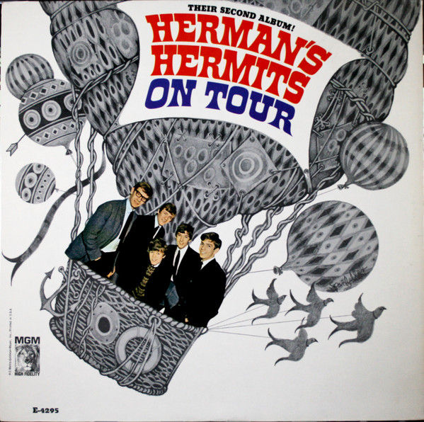 Herman's Hermits - Their Second Album! Herman's Hermits On Tour (LP, Album, Mono
