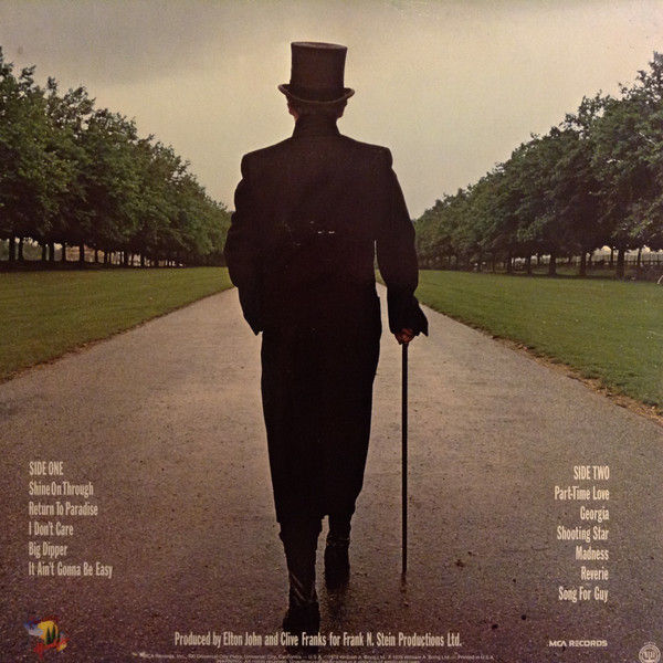 Thumbnail: Elton John - A Single Man (LP, Album, Mon) Mint (M), Very Good Plus (VG+)