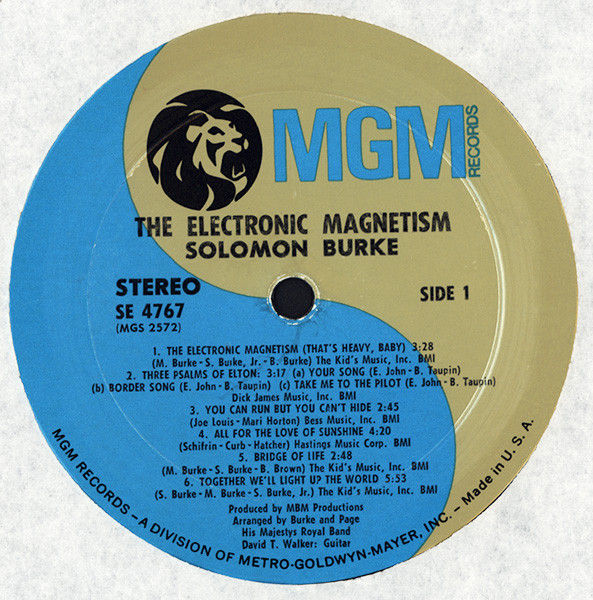 Thumbnail: Solomon Burke - Electronic Magnetism (LP, Album) Very Good (VG), Very Good Plus 