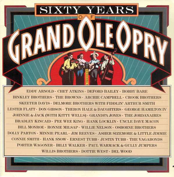 Various - Sixty Years Of Grand Ole Opry (2xLP, Comp, Gat) Near Mint (NM or M-),
