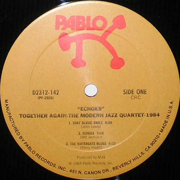 Thumbnail: The Modern Jazz Quartet - Echoes (LP, Album, Club, CRC) Near Mint (NM or M-), Ve