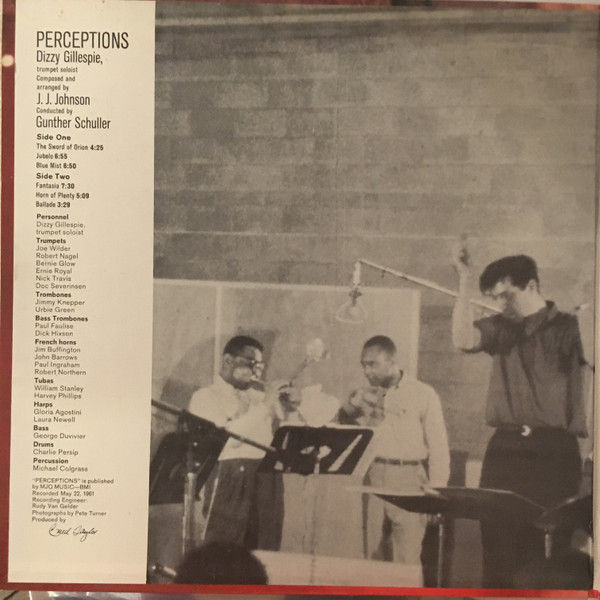 Thumbnail: Dizzy Gillespie - Perceptions (LP, Album, Mono) Very Good (VG), Very Good Plus (