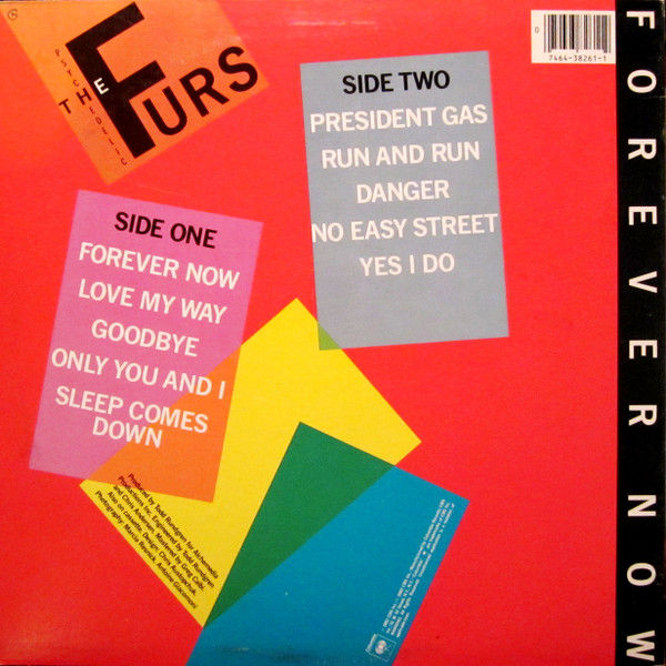 Thumbnail: The Psychedelic Furs - Forever Now (LP, Album, Pit) Near Mint (NM or M-), Very G