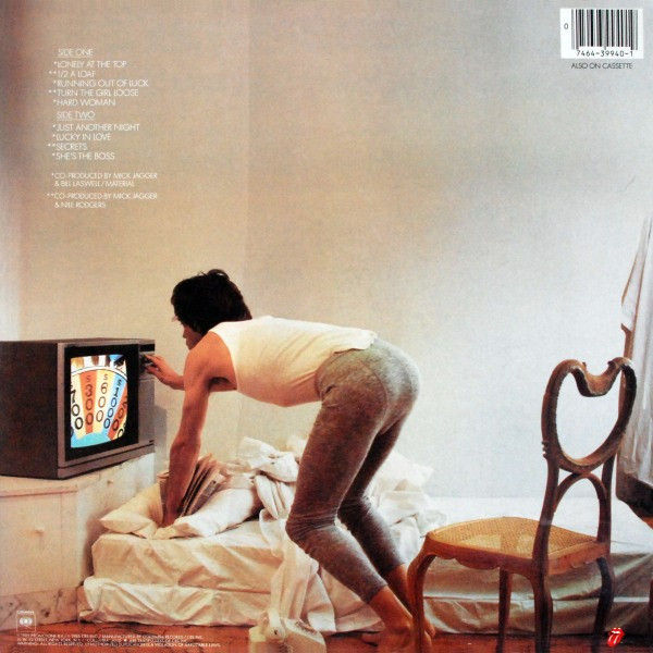 Thumbnail: Mick Jagger - She's The Boss (LP, Album, Pit) Very Good Plus (VG+), Very Good Pl