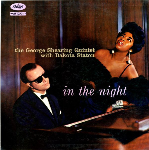 The George Shearing Quintet With Dakota Staton - In The Night (LP, Album, Scr) V