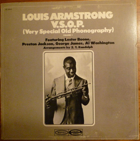 Louis Armstrong - V.S.O.P. (Very Special Old Phonography) Volume I (LP, Comp, Mo