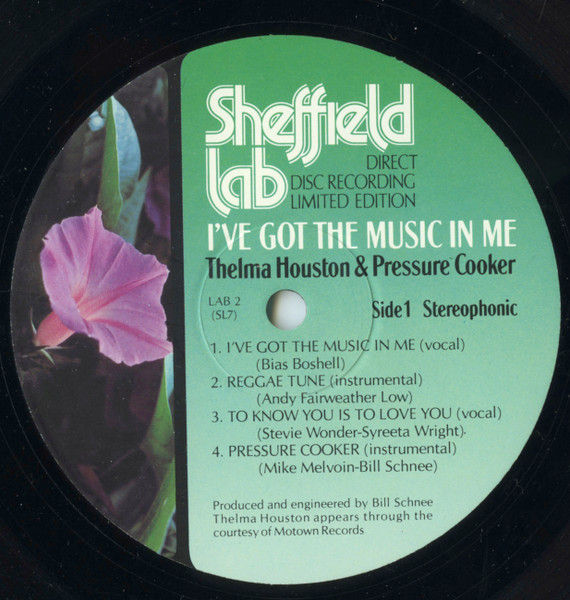 Thumbnail: Thelma Houston & Pressure Cooker - I've Got The Music In Me (LP, Album, Ltd, Dir