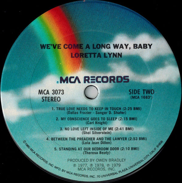 Thumbnail: Loretta Lynn - We've Come A Long Way, Baby (LP, Album, Club, CRC) Near Mint (NM 