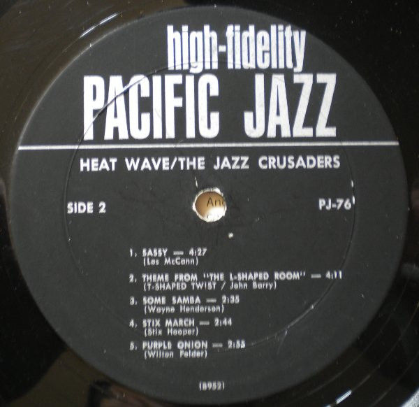 Thumbnail: The Crusaders - Heat Wave (LP, Album, Mono) Very Good Plus (VG+), Very Good Plus