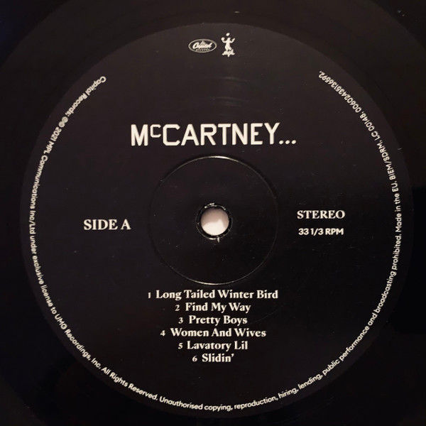 Thumbnail: Paul McCartney - McCartney III (LP, Album, Blu) Mint (M), Near Mint (NM or M-)