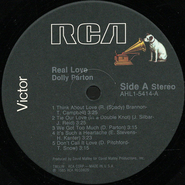 Thumbnail: Dolly Parton - Real Love (LP, Album, RE) Mint (M), Near Mint (NM or M-)