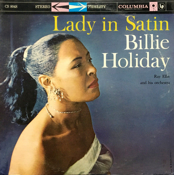Billie Holiday With Ray Ellis And His Orchestra - Lady In Satin (LP, Album, RE)