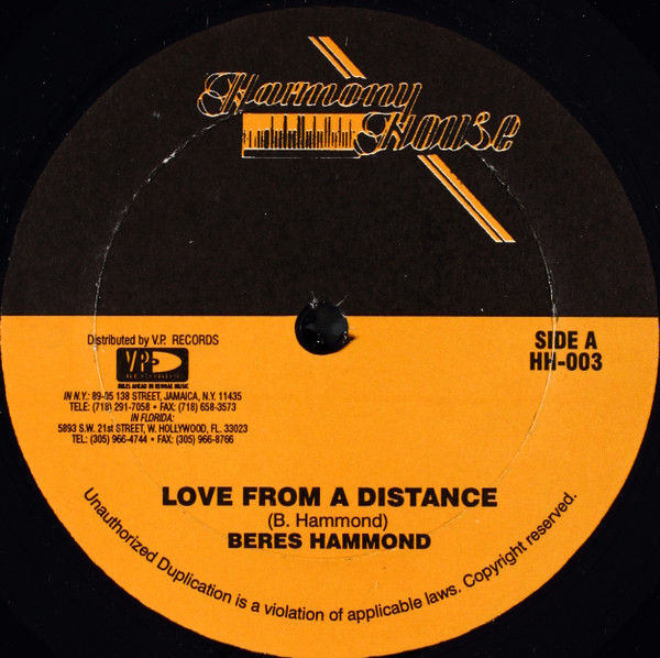 Beres Hammond / Yogie & Determine - Love From A Distance / No One Cares (12") Ve