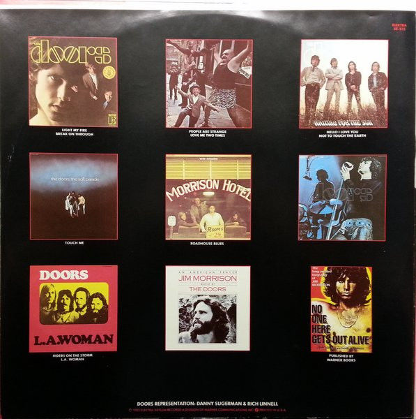 Thumbnail: The Doors - Greatest Hits (LP, Comp, SP-) Very Good (VG), Very Good Plus (VG+)