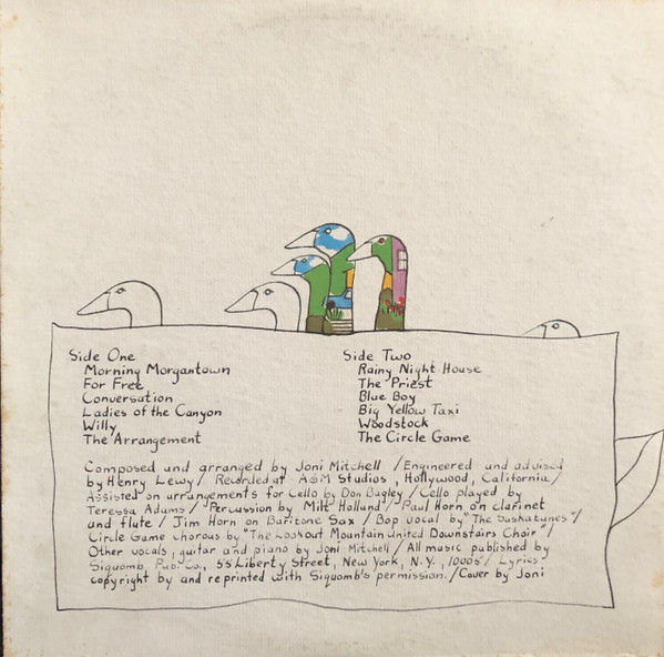 Thumbnail: Joni Mitchell - Ladies Of The Canyon (LP, Album, RP, Jac) Very Good Plus (VG+), 