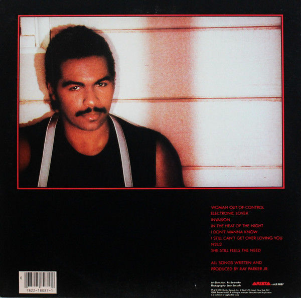Thumbnail: Ray Parker Jr. - Woman Out Of Control (LP, Album, RCA) Near Mint (NM or M-), Ver