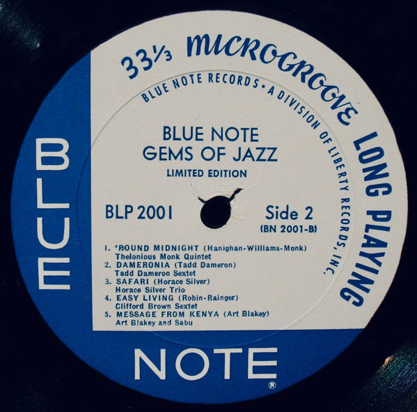 Thumbnail: Various - Blue Note Gems Of Jazz (LP, Comp, Mono, Ltd, RE, RM) Mint (M), Very Go