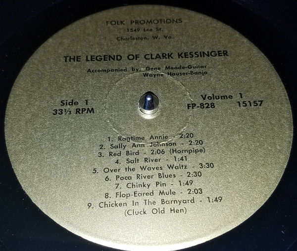 Thumbnail: Clark Kessinger - The Legend of Clark Kessinger (LP) Near Mint (NM or M-), Very 